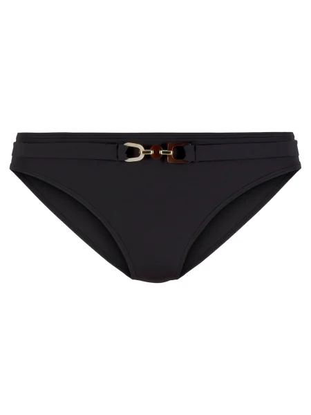 LASCANA Slip costum de baie auriu negru