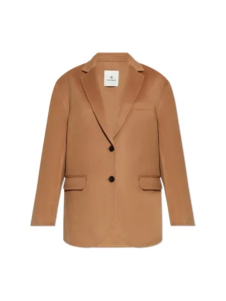 Marynarka Anine Bing wełniana brązowa