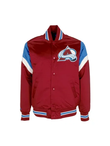 Kurtka bomber Mitchell & Ness czerwony