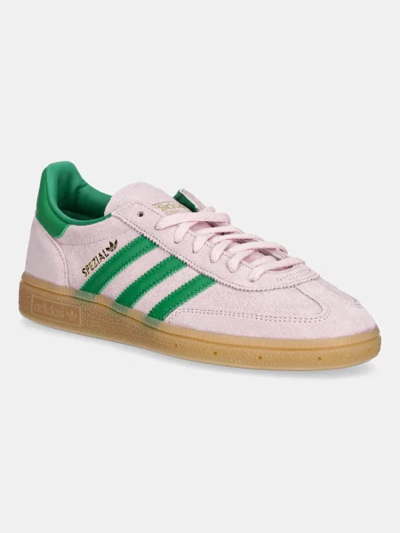 Sneakers adidas Handball Spezial W Clear Pink/ Green/ Gold Metallic EUR 35 verde