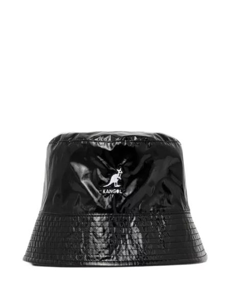Reversibil pălărie Kangol cu broderie negru