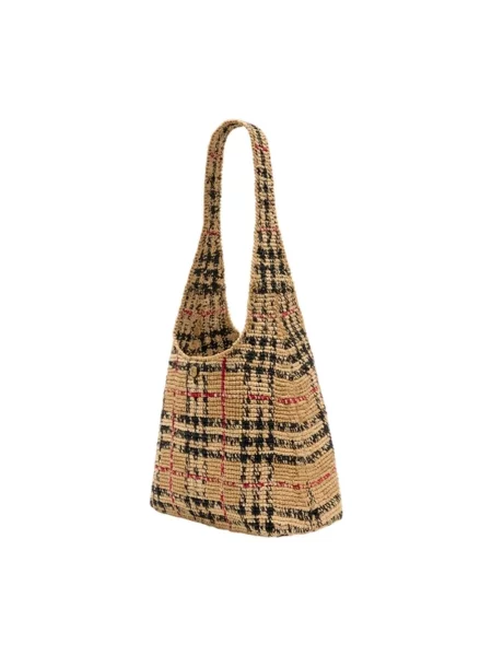 Torebka hobo Burberry beżowa