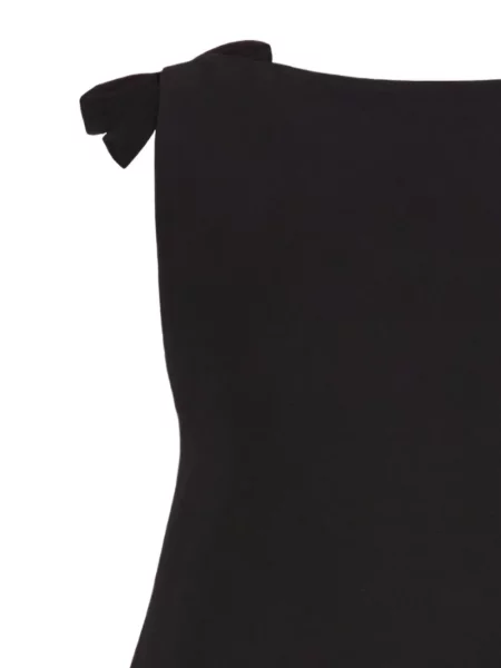 Rochie Valentino Garavani cu funde de costum negru