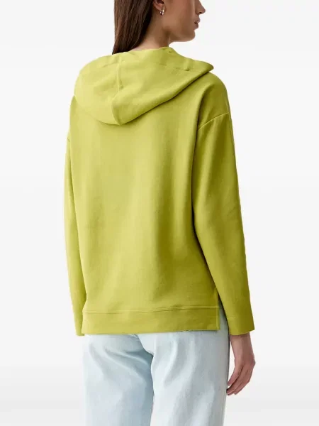 Hanorac cu glugă Joop! cu broderie cu cordon verde