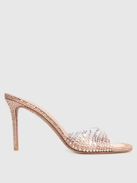 Мюлі з кристалами Mach&mach коричневі