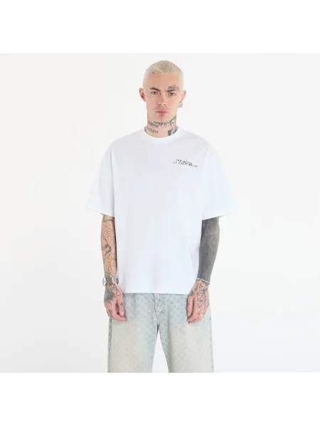 Tricou Off-White Type Machine Arrow S/S Skate Tee White XXL alb