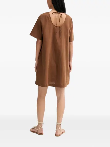 Rochie mini Marc O'polo cu legături maro