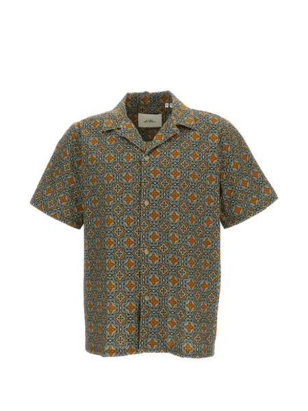 Къс риза Les Deux зелено