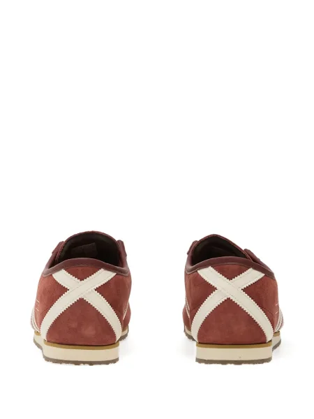 Pruhované kraťasy Adidas hnědé