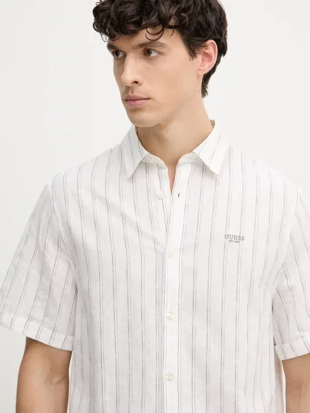 Льняная рубашка Guess