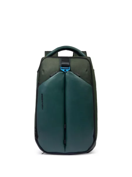 Rucsac Piquadro cu broderie verde