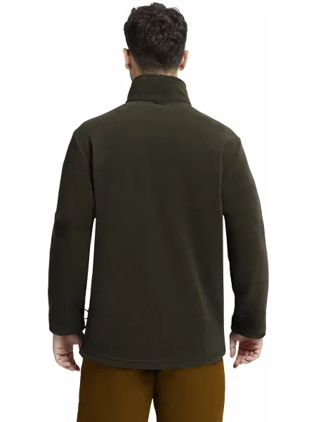 Флисовый свитер Jack Wolfskin серый