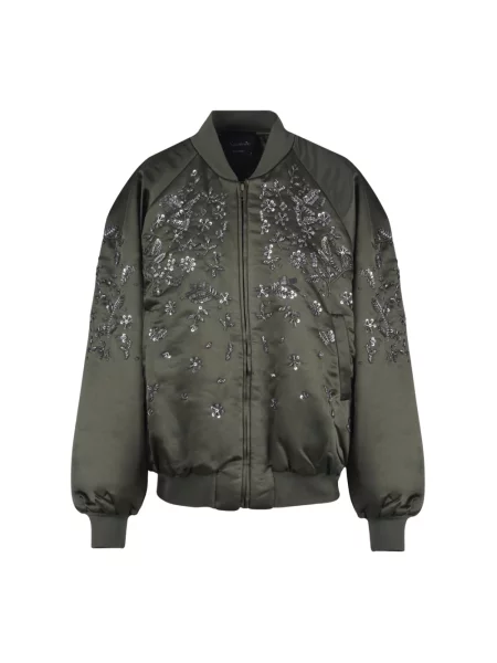 Kurtka bomber Souvenir zielony