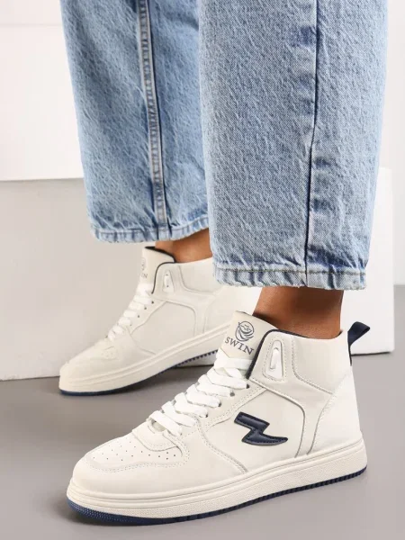 Sneakers Bej-Bleumarin Aura bej