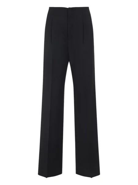 Pantaloni Alberta Ferretti plisate negru