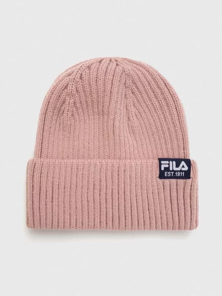 Шапка Fila розово
