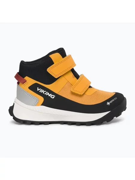 Încălțăminte pentru copii Viking Footwear Expower Mid 2V Gore-Tex muștar