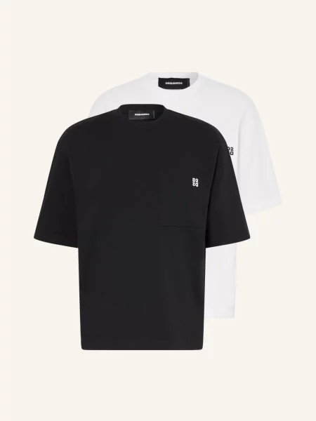 Tričko Dsquared2 bílé