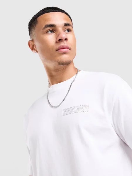 Hoodrich T-Shirt Chromatic biała