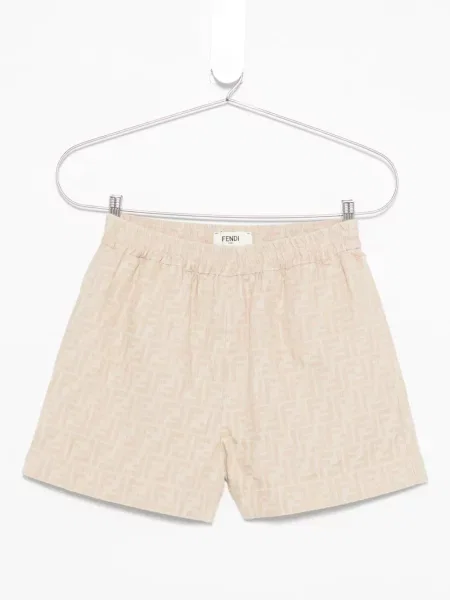 Pantaloni scurți Fendi din jacard