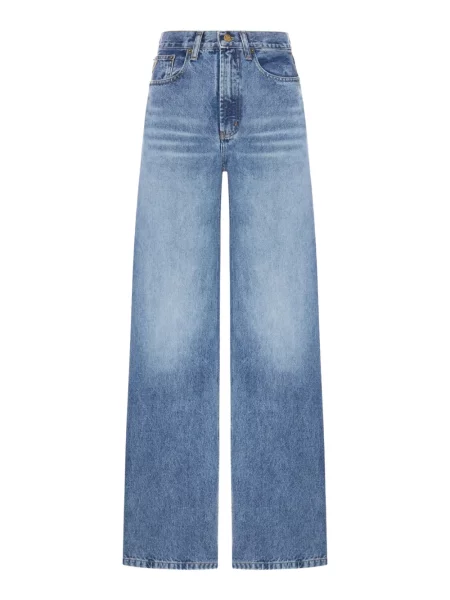 Blugi cu picior larg Lois Jeans albastru