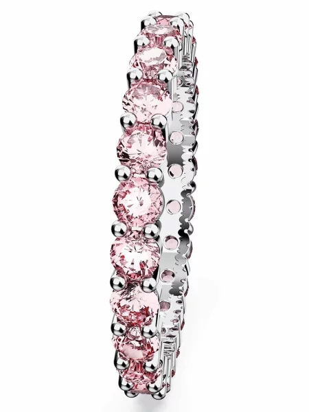 Swarovski gyűrű MATRIX rózsaszín