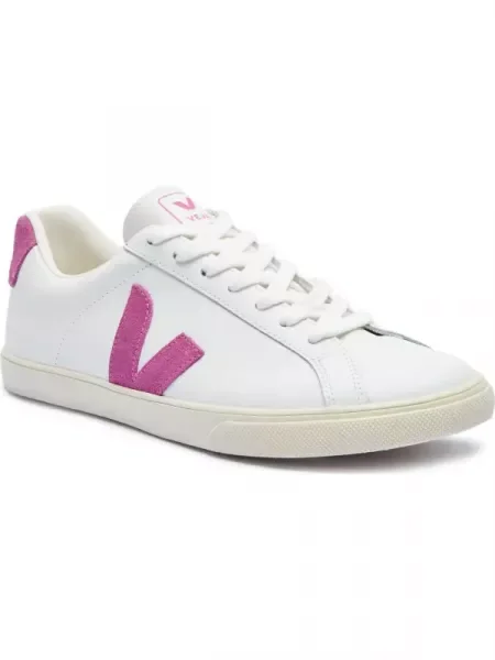 VEJA De piele sneakers Esplar alb