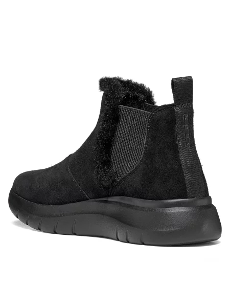 Bokacsizma Geox D Plummery 22 fekete