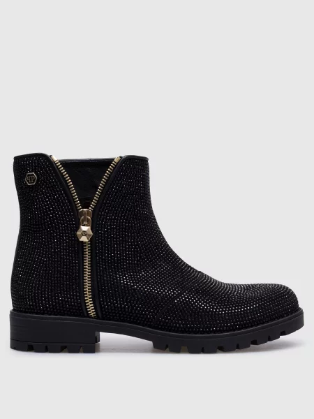 Детские ботинки Philipp Plein черные