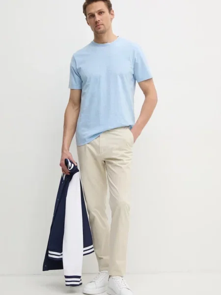 Меланжевая футболка Hackett London