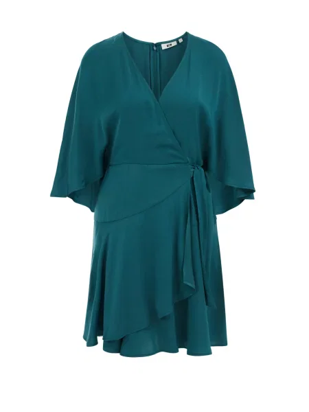 WE Fashion Rochie petrol verde