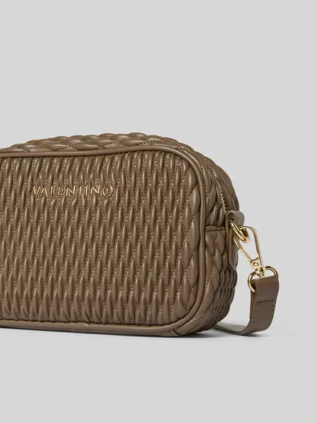 Torebka na długim pasku z aplikacją z logo Valentino Bags