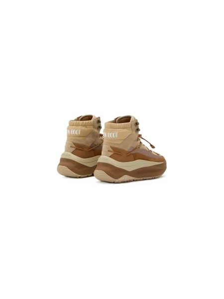 Moon Boot Bocanci Moon | piele întoarsă bej