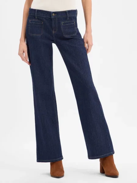 Marie Lund Damsie dżinsy typu bootcut Kobiety 34 niebieski