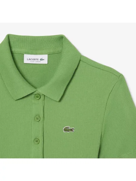 Lacoste Koszulka Polo Slim Fit zielona