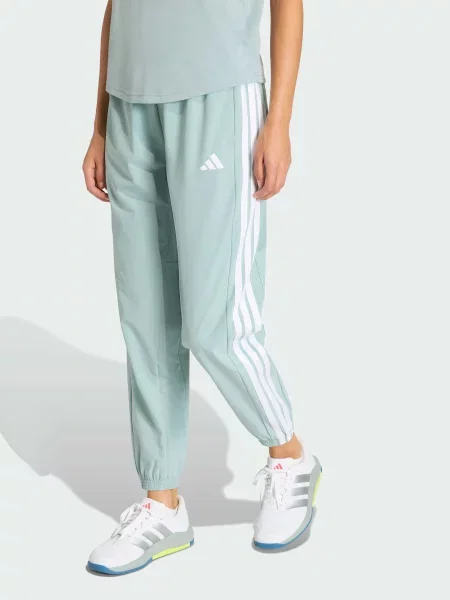 Спортивні штани adidas Adidas Essentials перероблений зелений