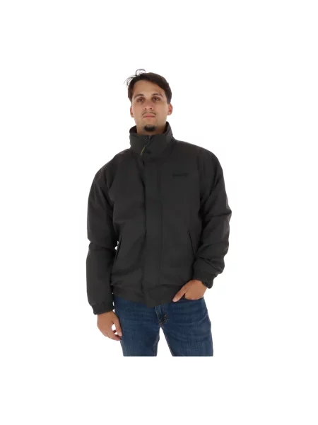 Kurtka bomber Timberland z kapturem brązowy