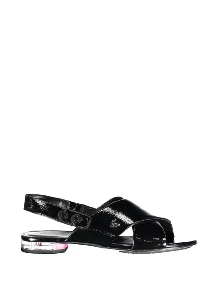 Sandale Calvin Klein cu bretele negru