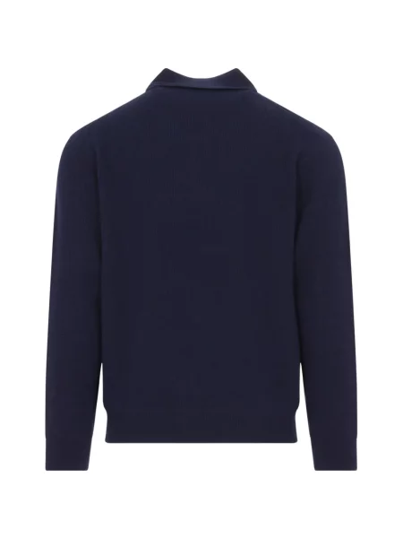 Tricou polo Canali albastru