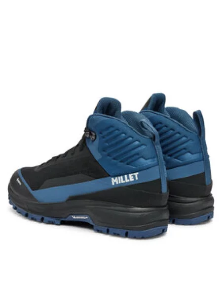 Pánske trekové topánky Millet Wanaka Mid GTX black/ dark denim čierna