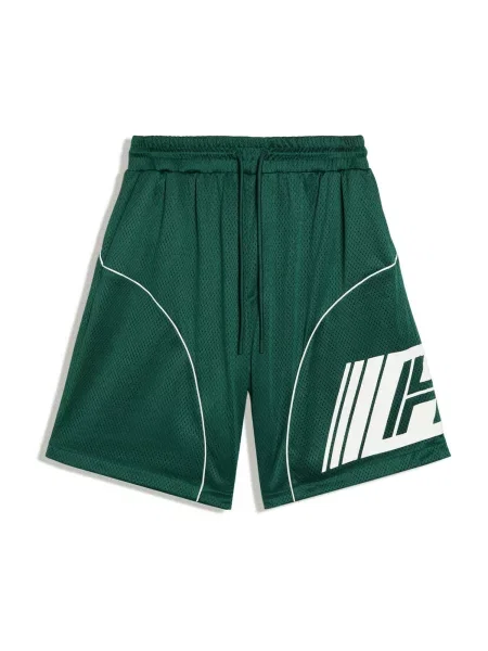 Bershka Pantaloni verde alb