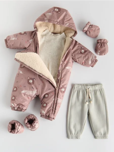 Reserved Pantaloni din verde-deschis verde