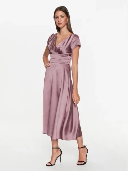 Swing Rochie cocktail violet