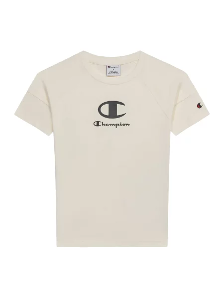 Champion Tricou bej deschis negru