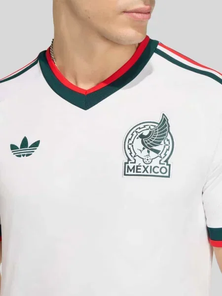 Adidas Koszulka Wyjazdowa Meksyk 26 weiss biała