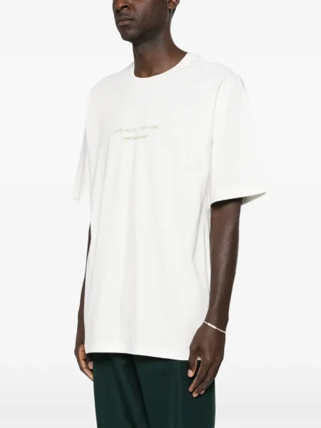 Tricou Peacemaker Oamc cu decolteu rotund alb