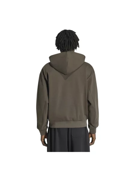 Bluza z kapturem Adidas zielona
