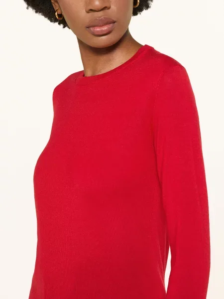 Ralph Lauren Collection Sweter Z Kaszmiru rot czerwony