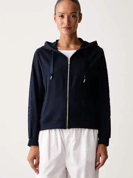 BOSS hanorac de loungewear pentru femei cu modal PEACHY MONO_Jacket H
