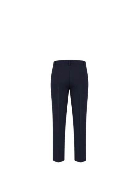 Pantaloni Elisabetta Franchi albastru